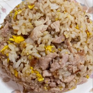 豚バラ肉のパラパラ炒飯